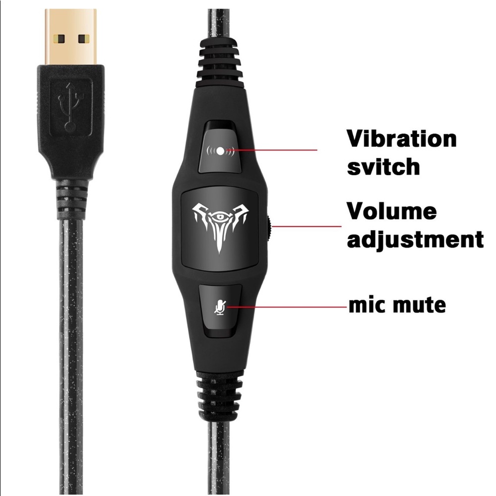 Pro Gaming Headset 7.1 Channel Virtual - Picture 5 of 8